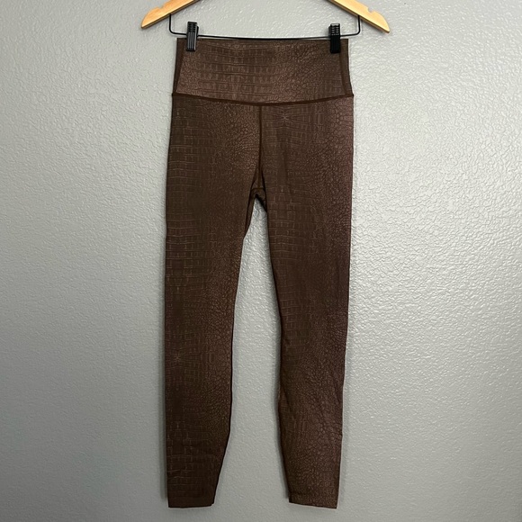 Anthropologie Varley Brown Luna Leggings - Picture 2 of 4